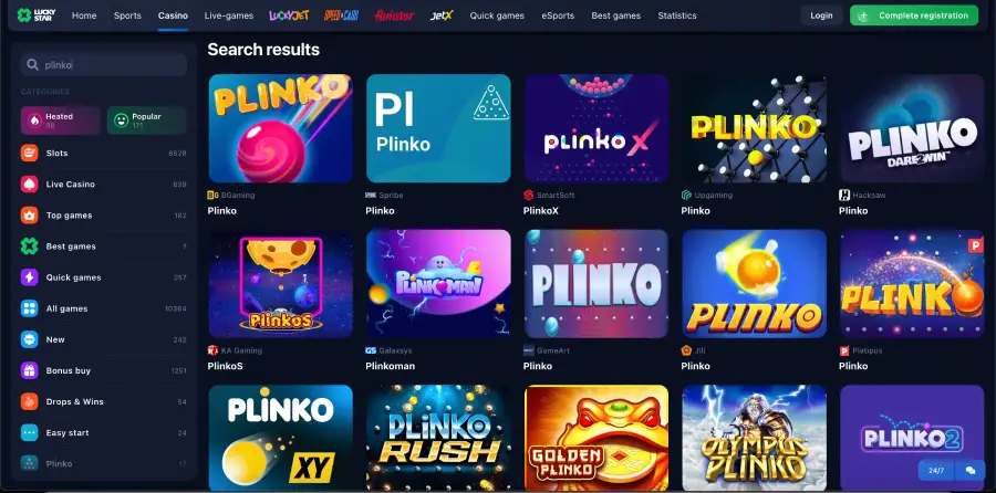 Plinko kasyna z oficjalnymi dostawcami