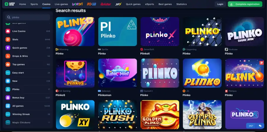 je Plinko legální hra?